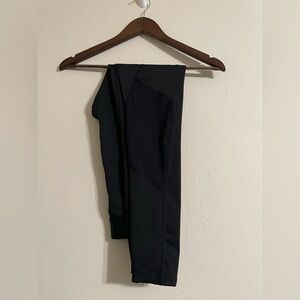 Adidas Techfit Primegreen Black Leggings with Mesh Panel at the Calf MEDIUM